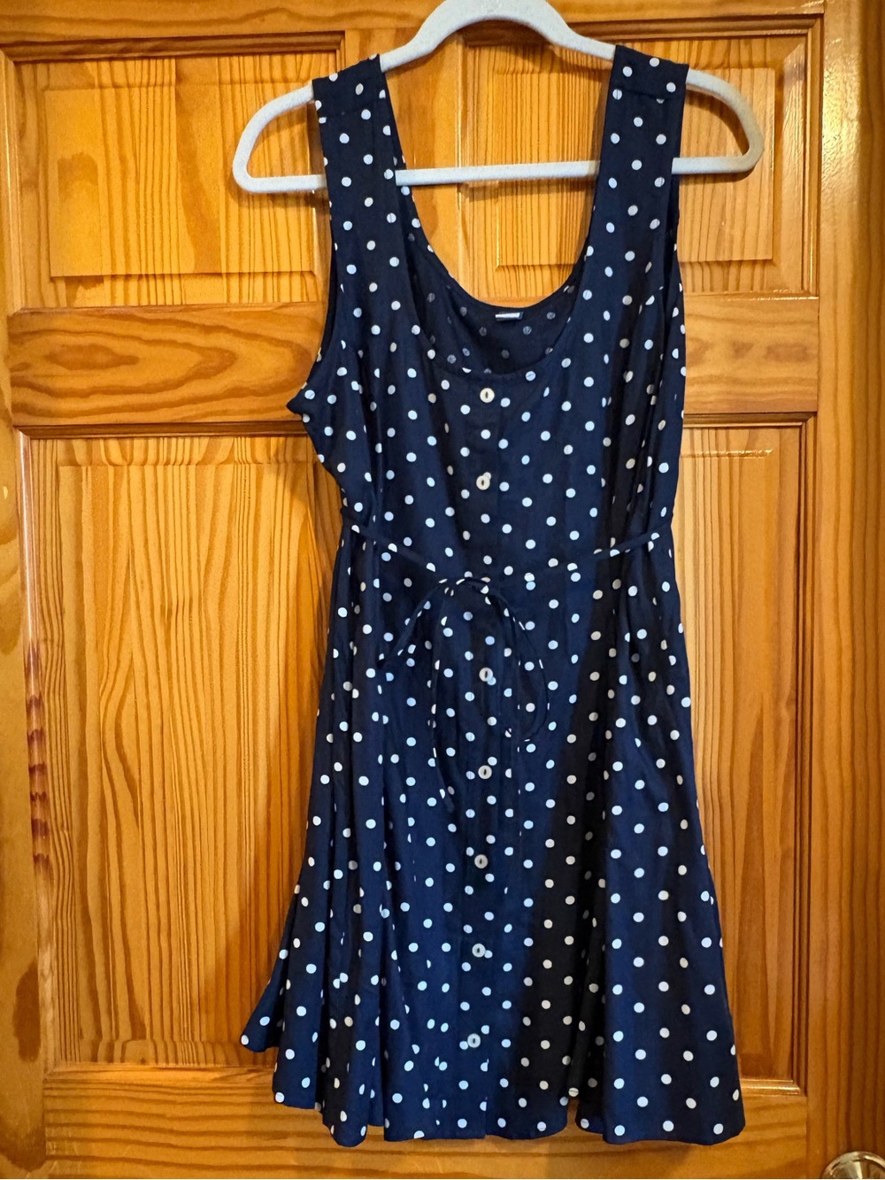 Old Navy Polka Dot Mini Dress - Picture 2 of 4